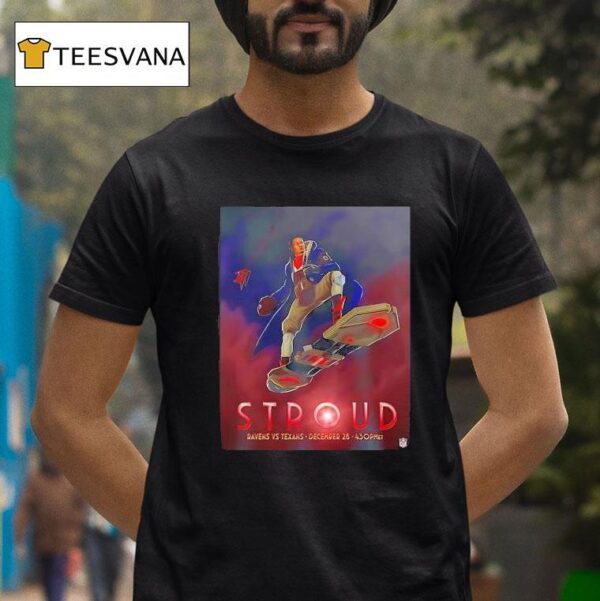 Baltimore Ravens Vs Houston Texans Matchup C J Stroud Arcane Character Ekko Nfl Christmas Game On December Th T Shirt