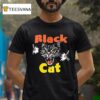 Black Cat Scratchy T Shirt