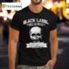 Black Label Society Strength Determination Society Worldwide Est Skull T Shirt