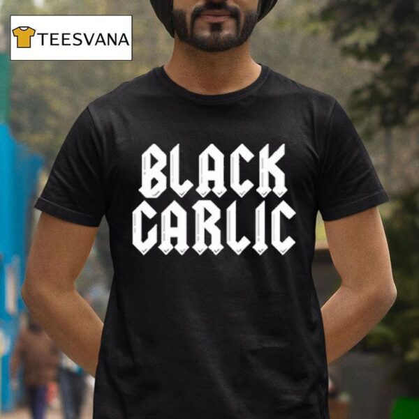 Bon Appetit Black Garlic T Shirt