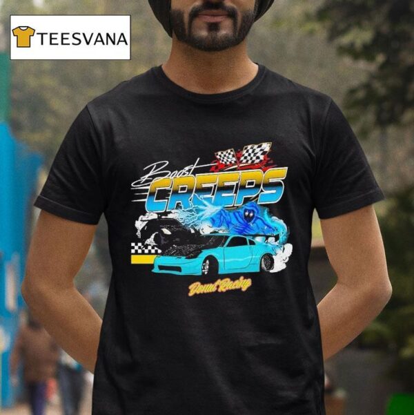 Boost Creeps Drift Donut Racing T Shirt