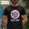 Brooklyn Nets X New York Mets X Buffalo Bills Team Logo T Shirt