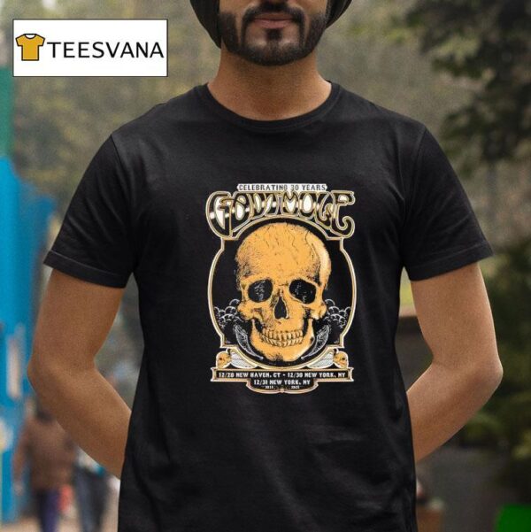 Celebrating Years Gov T Mule S New Haven C T Shirt