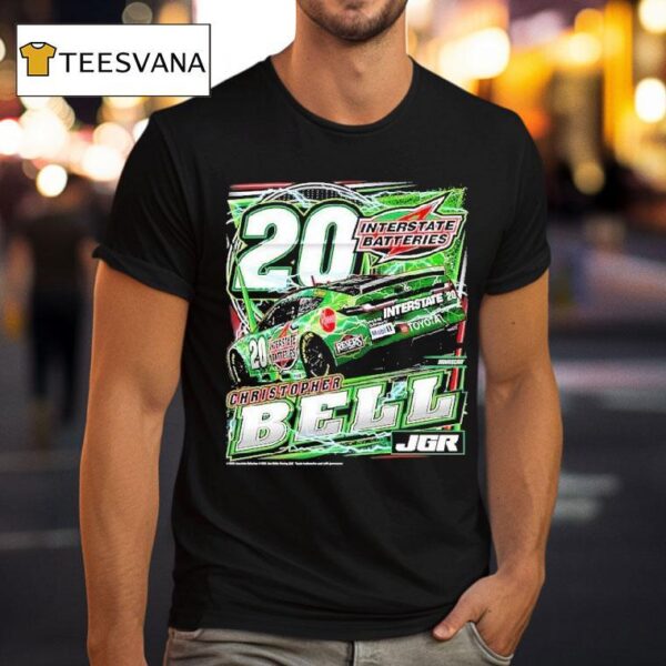 Christopher Bell Joe Gibbs Racing Team Interstate Batteries Car T Shirt