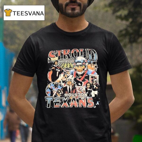 Cj Stroud Houston Texans Football Retro T Shirt
