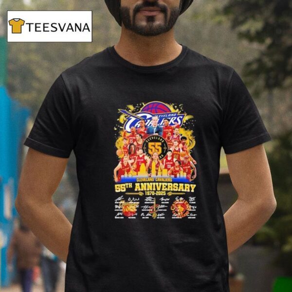 Cleveland Cavaliers Th Anniversary T Shirt