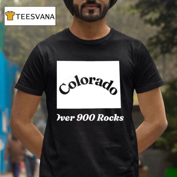 Click Hole Colorado Over Rocks T Shirt