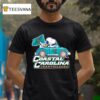 Coastal Carolina Chanticleers Snoopy And Woodstock Driving Car T Shirt