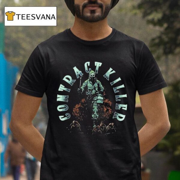 Contract Killer Skeleton T Shirt