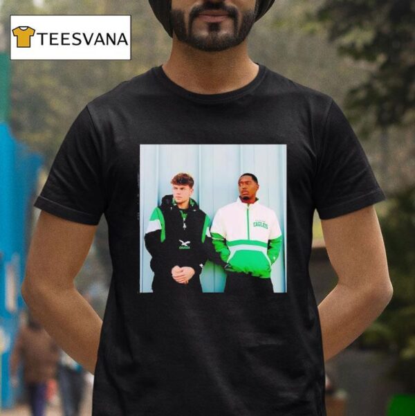 Cooper Dejean Quinyon Mitchell Eagles T Shirt