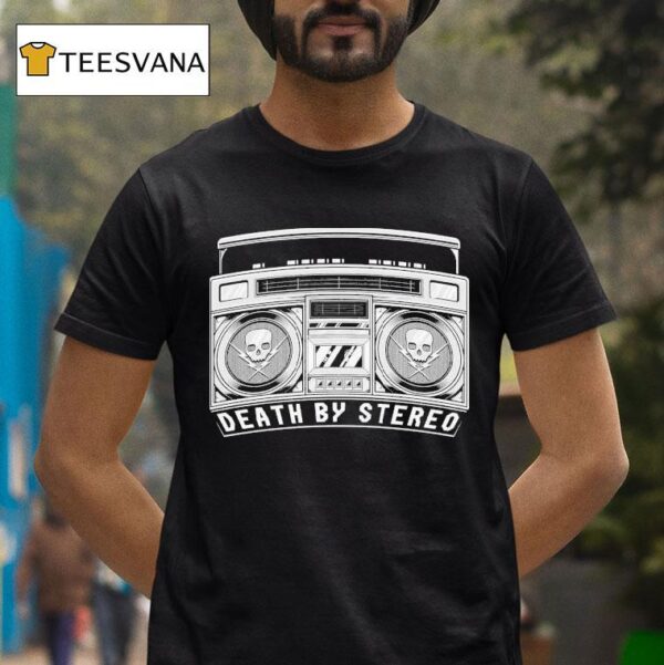 Death By Stereo Boombox T Shirt