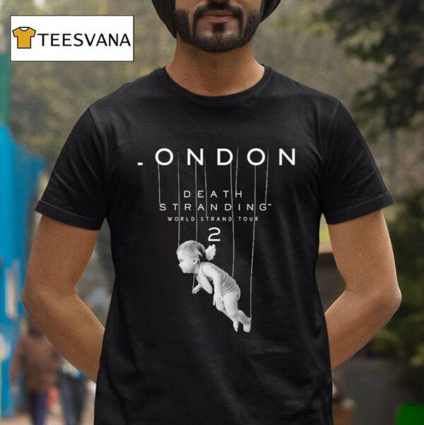 Death Stranding World Strands Tour London T Shirt