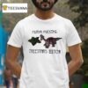 Dinosaur Cross Mutha Fcking Treestars Btch T Shirt
