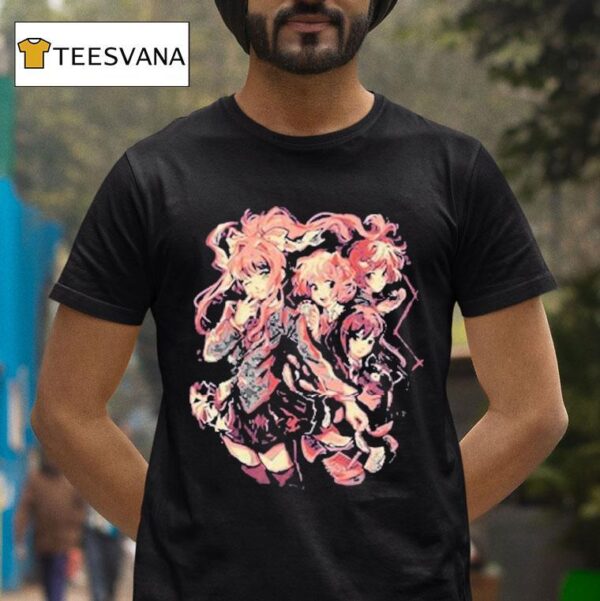 Doki Doki Literature Club Poetic Muses T Shirt