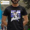 Dylan Edwards Rally Mens Black K State Caricature Fashion Player T Shirt