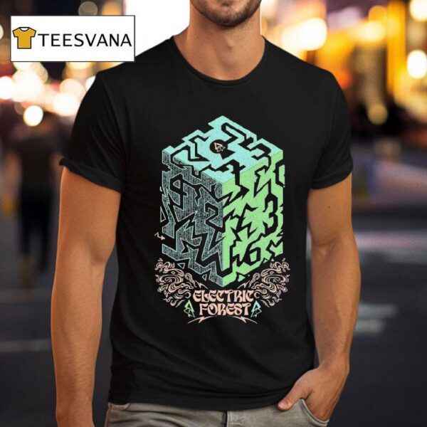 Electric Forest Wild Optimists Puzzle T Shirt