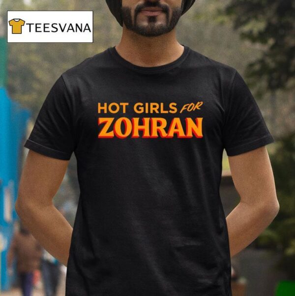 Emily Ratajkowski Wearing Hot Girls For Zohran T Shirt