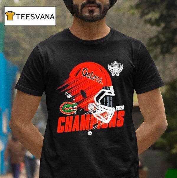 Florida Gators Football Union Home Mortgage Gasparilla Bowl Champions Helmet Ncaa Bowl Games T Shirt