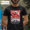 Florida Panthers Back Back Champions Stanley Cup Signatures T Shirt