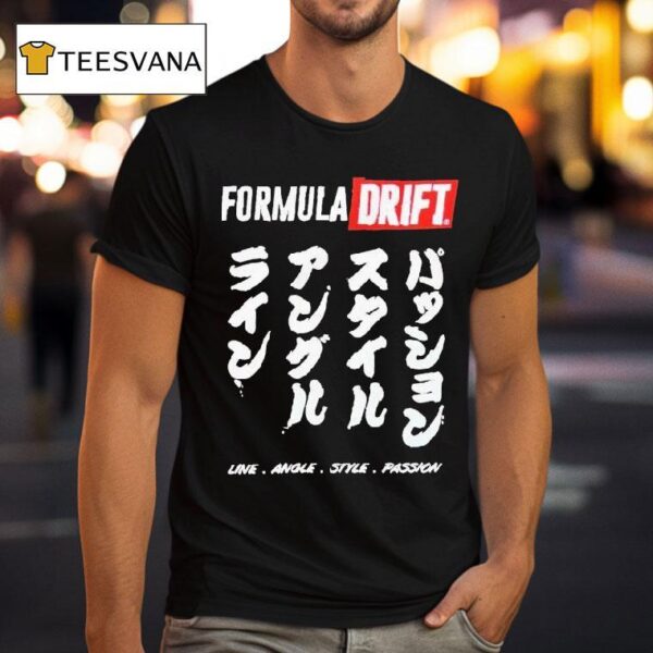 Formula Drift Line Angel Style Passion T Shirt