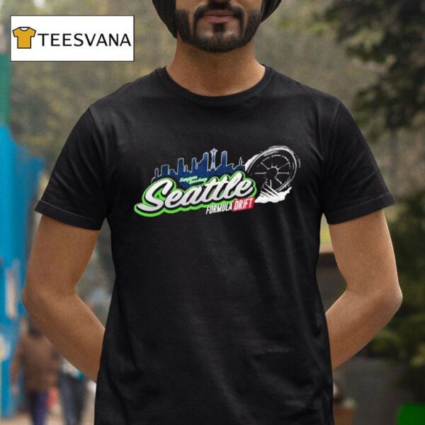 Formula Drift Seattle Evergreen Speedway T Shirt