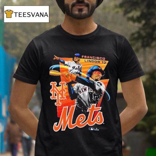 Francisco Lindor New York Mets Anime T Shirt