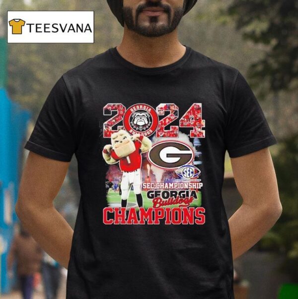 Georgia Bulldogs Sec Champions T Shirt