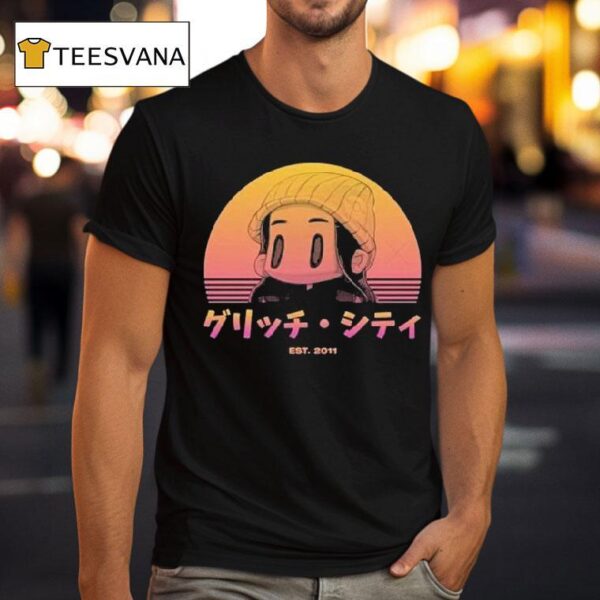Glitchxcity Sunset Est T Shirt