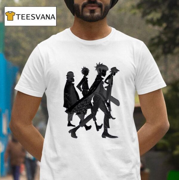Gorillaz Shadows T Shirt