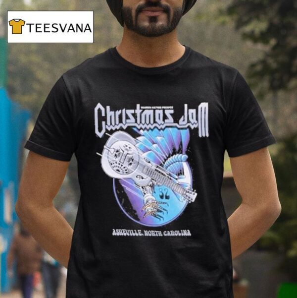 Gov T Mule Christmas Jam Asheville North Carolina Metal Logo T Shirt