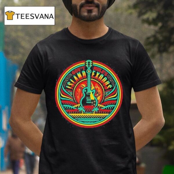 Gov T Mule Island Exodus Guitar T Shirt