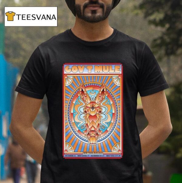 Gov T Mule Nye Shows In New Haven Ct And New York Ny T Shirt