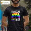 Hardcore Gaymer Gaming Handle Lgb T Shirt