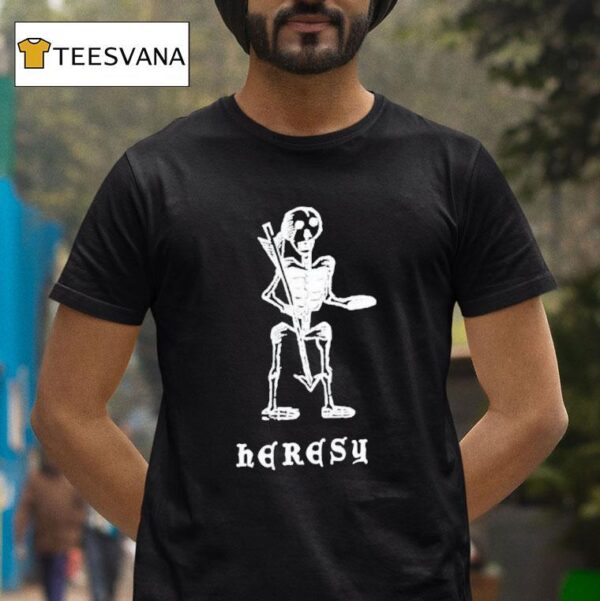 Haresy Skeleton T Shirt