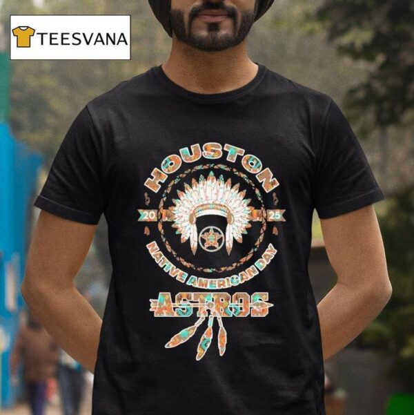 Houston Astros X Native American T Shirt