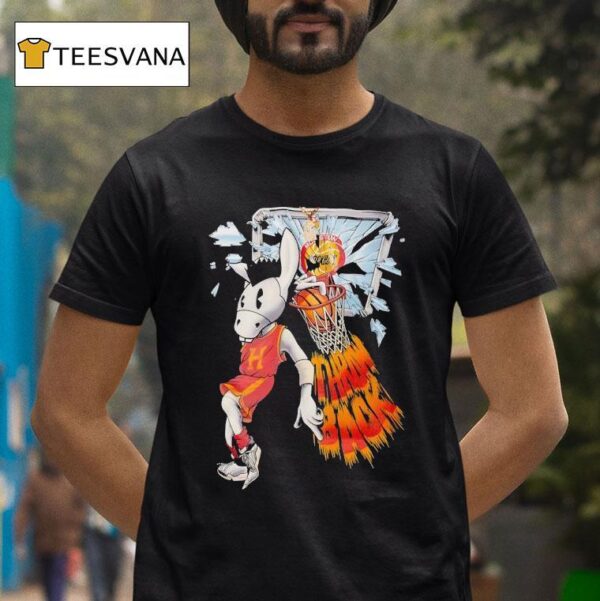 Houston Rockets Throwback Basketball T Shirt