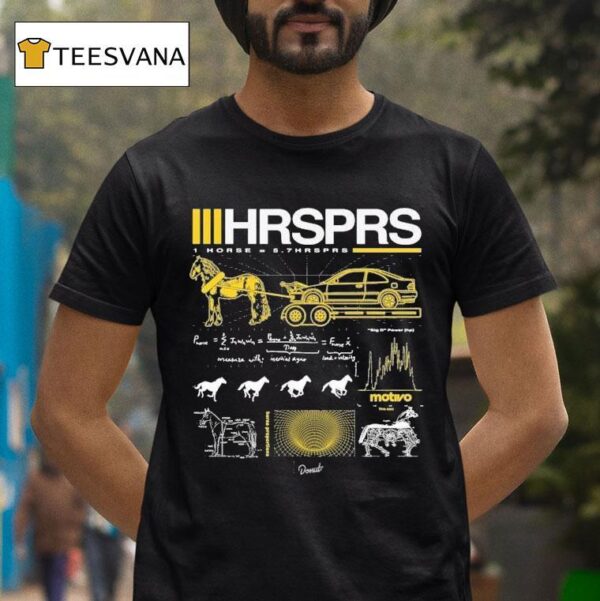 How Many Hrsprs Does A Horse Make T Shirt