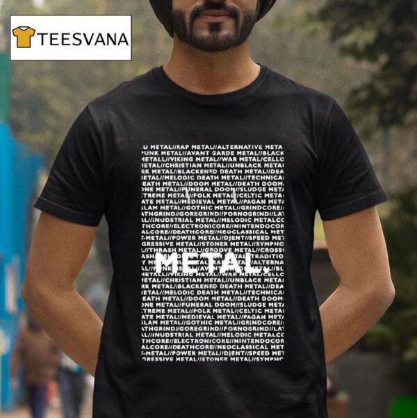 Jared Dines Metal T Shirt