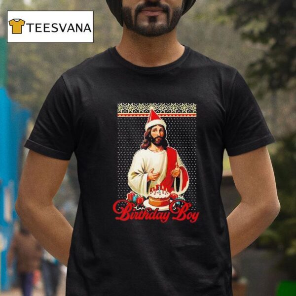 Jesus Birthday Boy Christmas T Shirt