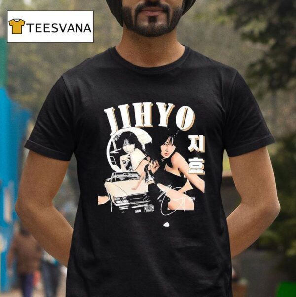 Jihyo Singer Signature Graphic T Shirt