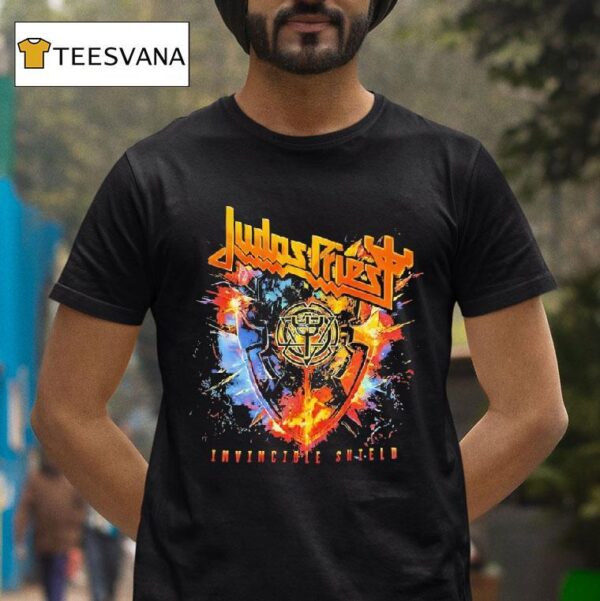 Judas Priest Invincible Shield T Shirt