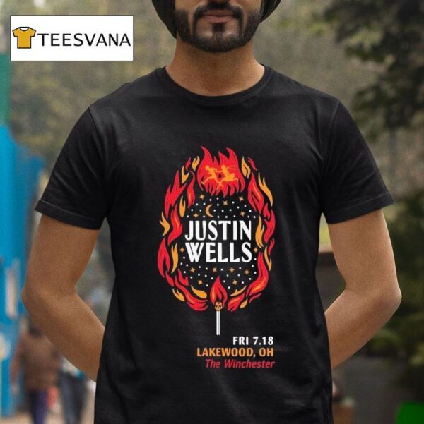 Justin Wells At The Winchester On Jul T Shirt