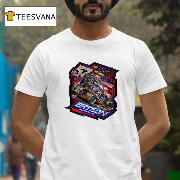 Kaylee Bryson Muskogee Ok Sam Pierce Racing Signature T Shirt