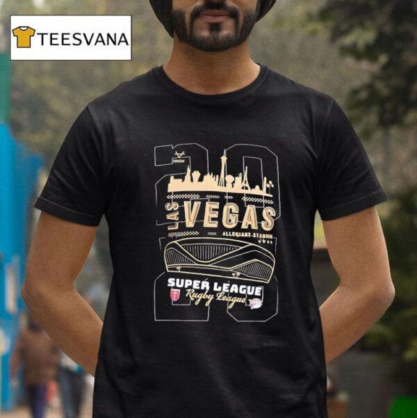 Las Vegas Allegiant Stadium Super League Rugby League T Shirt