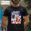Los Angeles Dodgers Daddies Graphic T Shirt