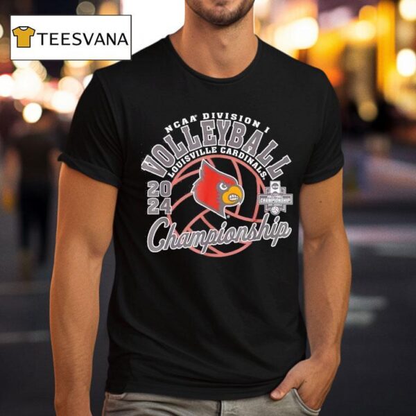 Louisville Cardinals Championship Women S Volleyball T Shirt