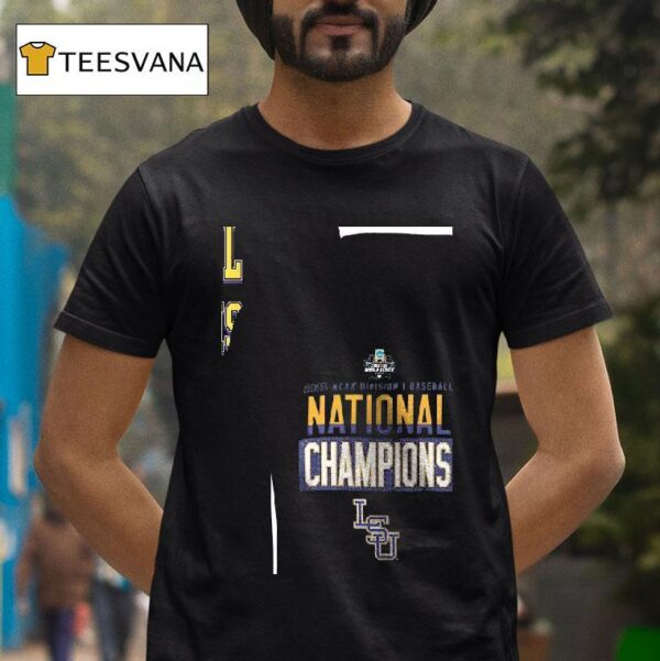 Lsu Tigers National Champions Ncaa Division I Baseball T Shirt