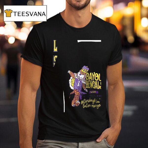 Lsu Tigers National Champions Bayou Bengals Saturdays In Baton Rouge Masco T Shirt