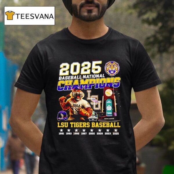 Lsu Tigers Baseball National Champions T Shirt