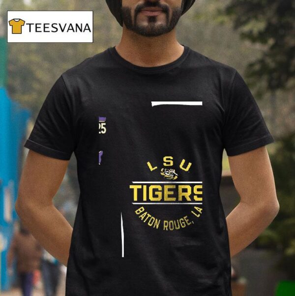 Lsu Tigers Baton Rouge Los Angeles T Shirt